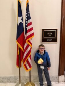 Jr. YA Nolan making a big impact on Capitol Hill!