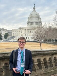 YA Hank at Capitol Hill and ready to work!